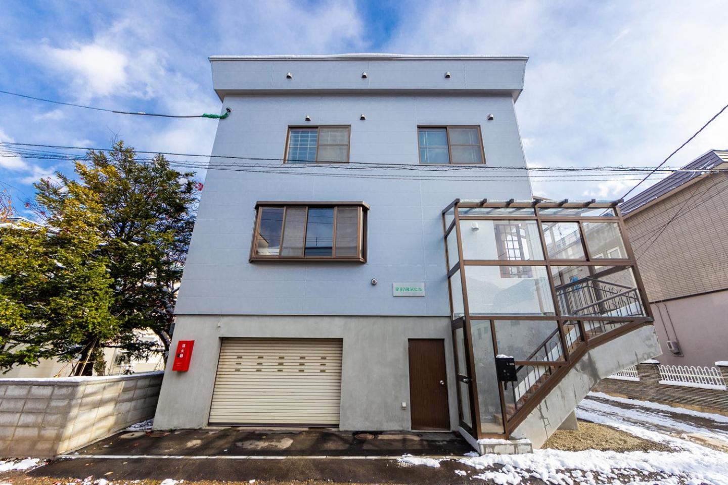 貸切3階建て Pon Yama Sapporo Villa Kültér fotó